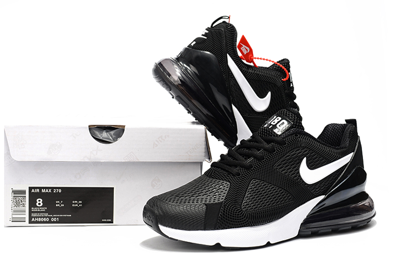 Men Nike Air Max 180 Black White